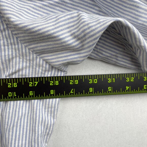 Polo Ralph Lauren Men's Dress Shirt 18 34/35 Yarmouth With Flesh Pony Pinstriped - Picture 4 of 12